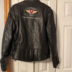 Vintage Leather Biker Jacket